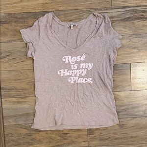 Women's V-Neck Graphic Tee